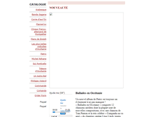 Tablet Screenshot of madeinoccitania.com